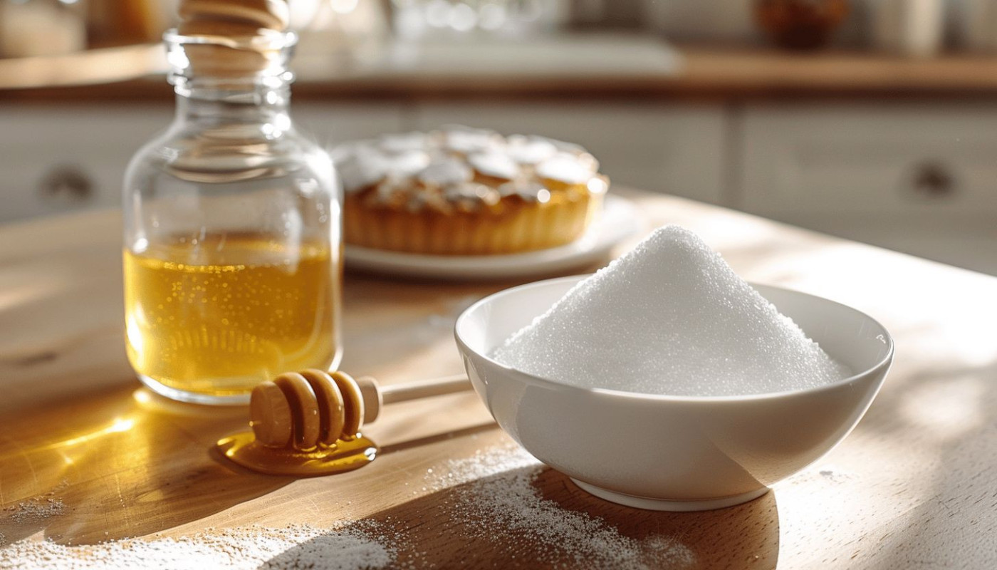 Azúcar o miel: qué es mejor para tus postres